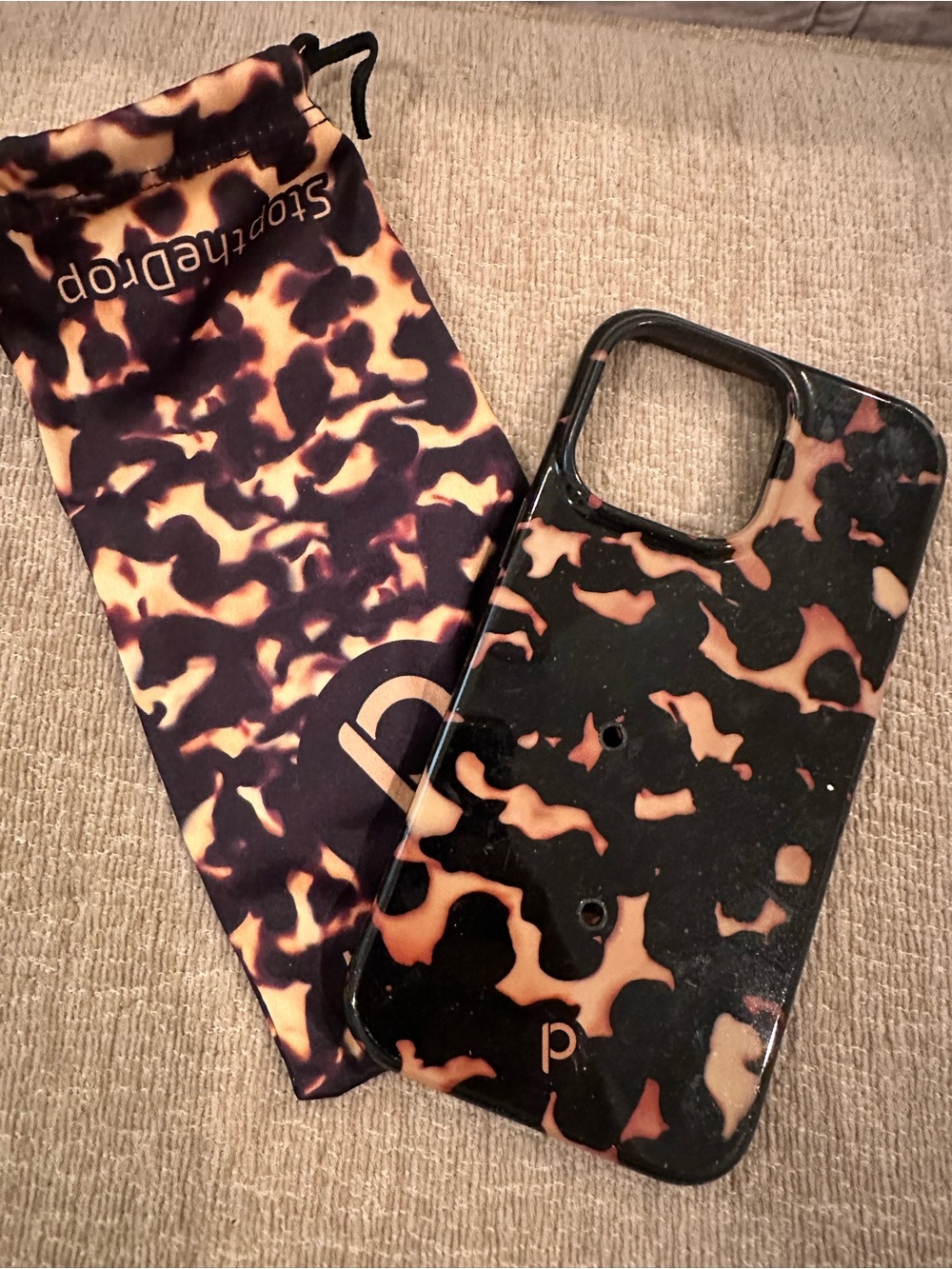 Leopard loopy case (missing loop) right handed iPhone 14 Pro Max